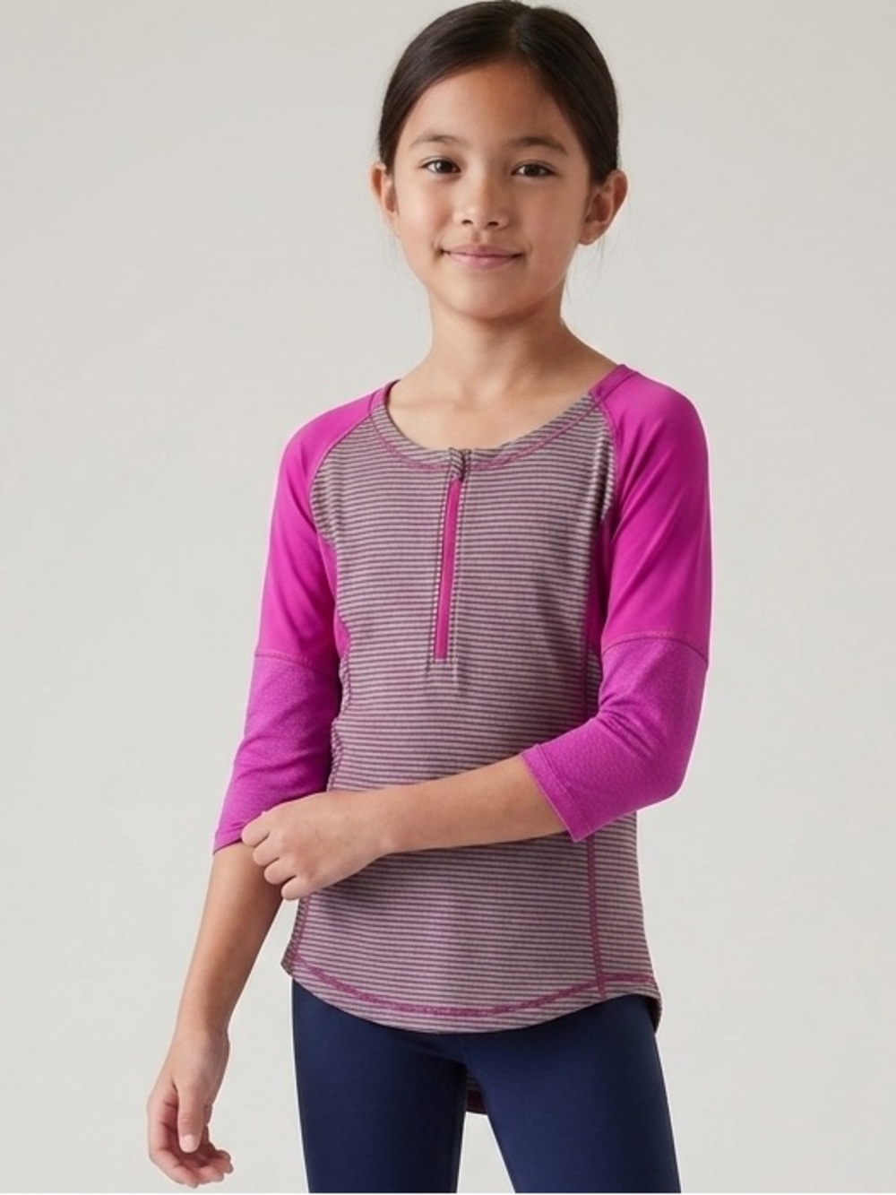 Ivivva by Lululemon Pink Activewear‎ Athletic Shirt Top Girl’s Size 14